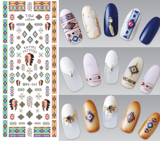 Kit Completo de Adhesivo para Uñas con Herramientas de Joyería y Stickers de Letras - Image 21