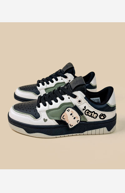 Tenis Casuales para Mujer con Combinación de Colores - Diseño Plano y Cómodo - Image 15