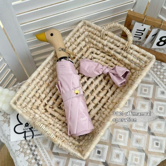Paraguas Plegable Personalizado con Cabeza de Pato - Protección UV Total y Resistente al Clima - Image 8