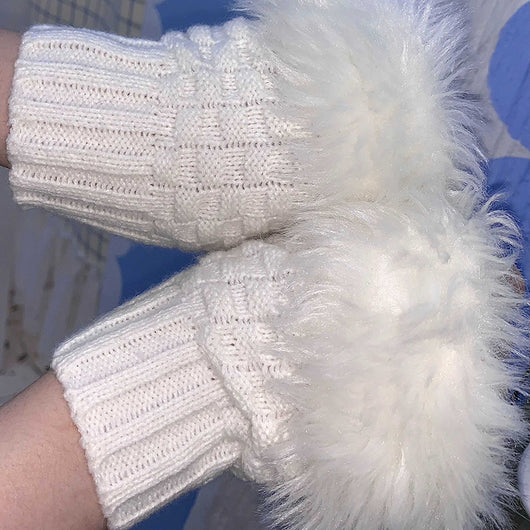 Guantes de Lana Tejida - Calidez y Versatilidad para el Invierno - Image 8