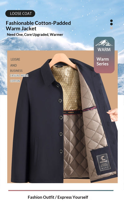 Chaqueta Acolchada de Grafeno para Hombre - Invierno y Otoño - Image 23