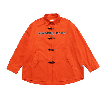 Camisa de Manga Larga con Estampado de Letras Urbanas Europeo-Americano para Hombre - Image 6