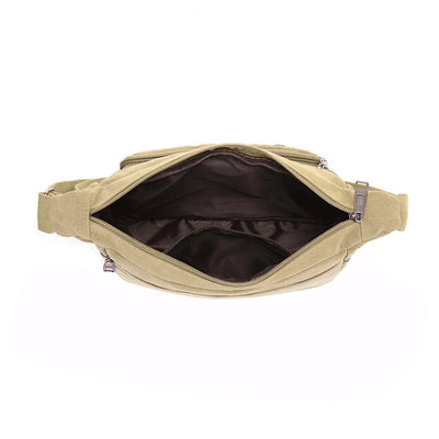 Bolsa Mensajera Retro Hombre con Diseño de Capas - Image 44