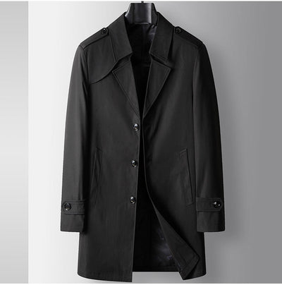 Gabardina de Negocios Juvenil Premium - Corte Clásico Solapa Italiana - Image 17