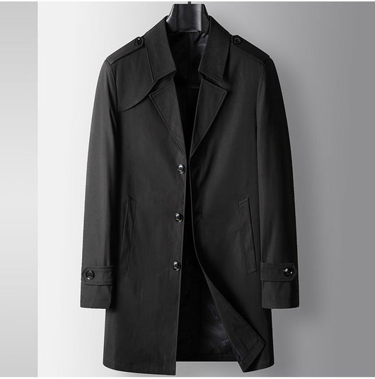 Gabardina de Negocios Juvenil Premium - Corte Clásico Solapa Italiana - Image 17