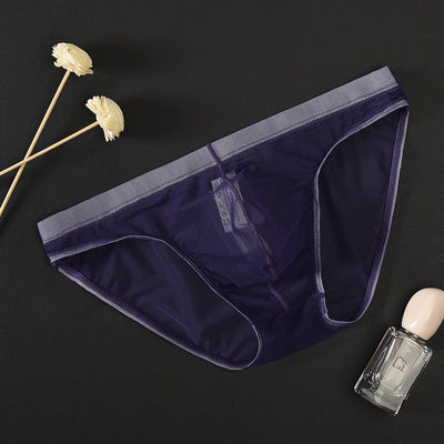 Calzoncillos Tipo Slip Transparentes de Malla Hombre Cintura Baja - Image 14