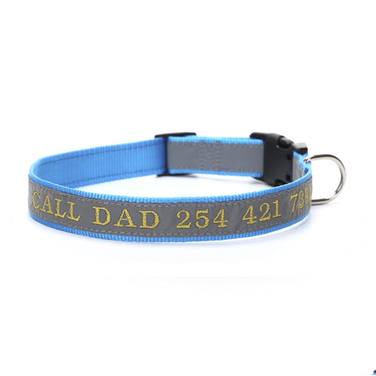 Collar Reflectante para Perro con Nombre Personalizado Bordado - Image 14