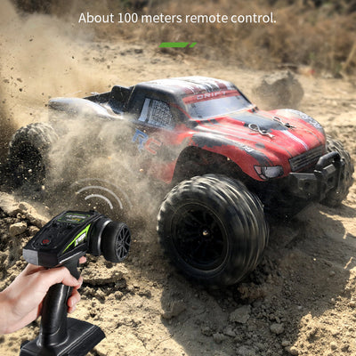 Camioneta RC 4x4 de Tracción Total con Control Remoto de Alta Velocidad - Image 3