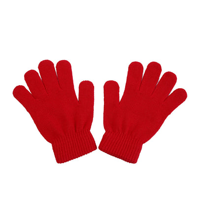 Guantes Tejidos Multicolor con Dedos Separados para Niños - Image 4