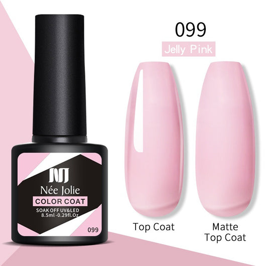 Esmalte de Uñas Gel Rojo Navideño con Brillo Reflectante UV - Image 7