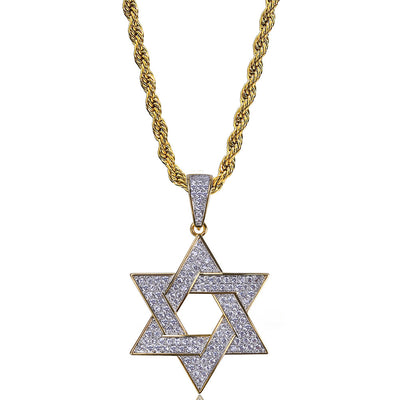 Collar Hexagrama para Hombre - Diseño Europeo y Americano - Image 8