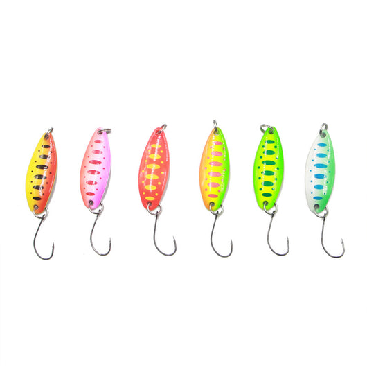 Cuchara Señuelo Lentejuelas Makou Luya - Anzuelo Brillante para Pesca - Image 15