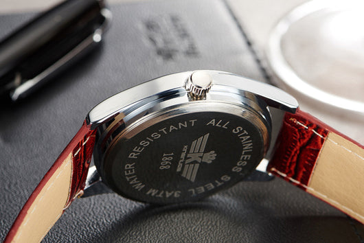 Reloj de Acero Inoxidable Resistente al Agua con Calendario para Hombre - Image 9