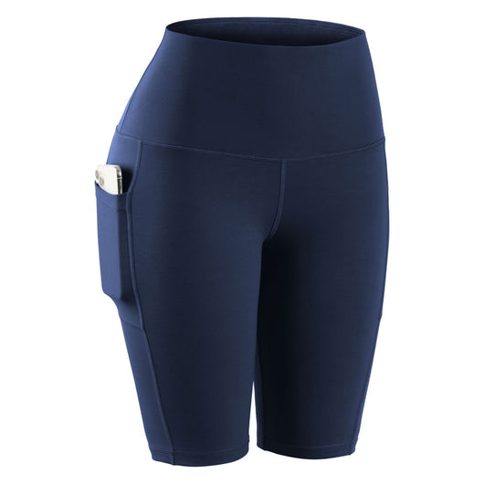 Pantalones Yoga Cintura Alta Ajustados con Bolsillos Laterales en Tela Nude Texturizada - Image 3