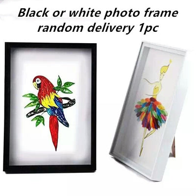 Kit de Papelería para Filigrana de Papel A4 con Herramientas de Dibujo para Principiantes - Image 19