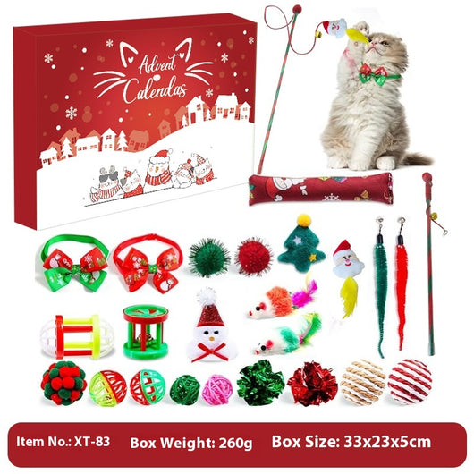 Caja de Regalo con Juguetes Navideños para Perros - Image 3