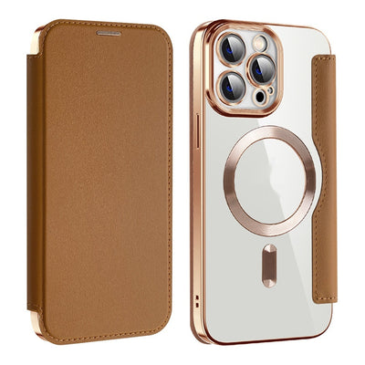 Funda Protectora con Cargador Inalámbrico Transparente y Soporte para Tarjetas - Image 7