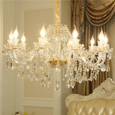 Lámpara de Cristal de Lujo para Sala de Estar - Image 4