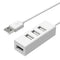 Hub Divisor de 4 Puertos USB para Notebooks - Estación de Acoplamiento Múltiple
