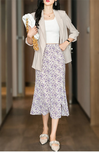 Falda Chifón Entallada para Mujer - Diseño Elegante y Fluido - Image 12