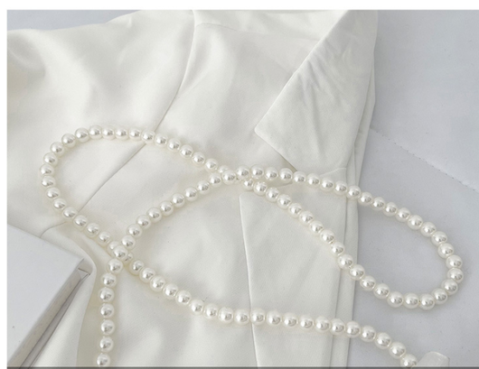 Bolso de Cadena de Perlas para Influencers - Estilo Verano - Image 17