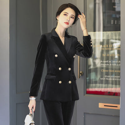 Blazer Ejecutivo para Mujer - Traje Formal de Temperamento - Image 9