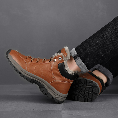 Botas de Invierno para Hombre en Cuero Premium con Forro Térmico - Image 12