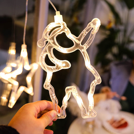 Luces LED Navideñas Divinas con Ventosa Adhesiva - Image 11
