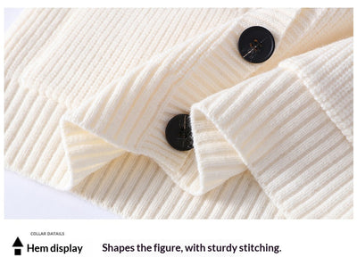 Cardigan de Punto con Solapa para Hombre - Estilo Moderno y Versátil - Image 24