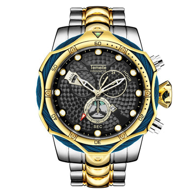 Reloj de Acero Inoxidable para Hombre con Movimiento de Cuarzo - Image 22