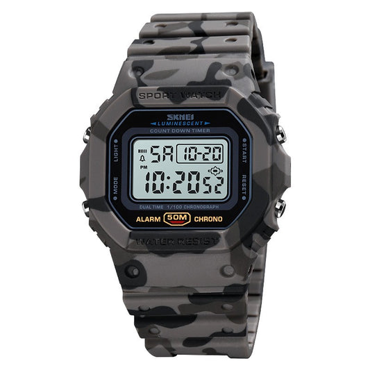 Reloj Digital Resistente a Golpes con Correa Plástica - Image 2