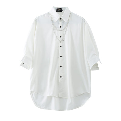 Camisa Manga Tres Cuartos Diseño Urbano con Actitud - Image 3