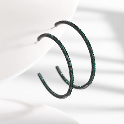 Aretes de Plata Geométricos con Aguja - Diseño Minimalista Elegante - Image 10