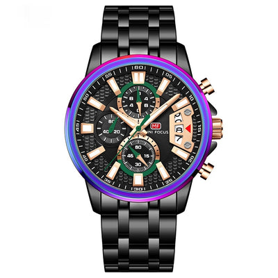 Reloj de Cuarzo Personalizado Resistente al Agua con Esfera de Color Mágico - Image 7