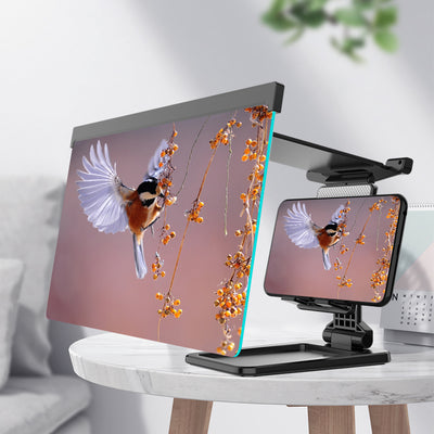 Amplificador de Pantalla 12" para iPhone y iPad - Lupa 3D con Soporte Plegable - Image 13