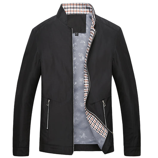Chaqueta Business Casual de Cuello Alto Abrigo Grueso Invierno - Image 11