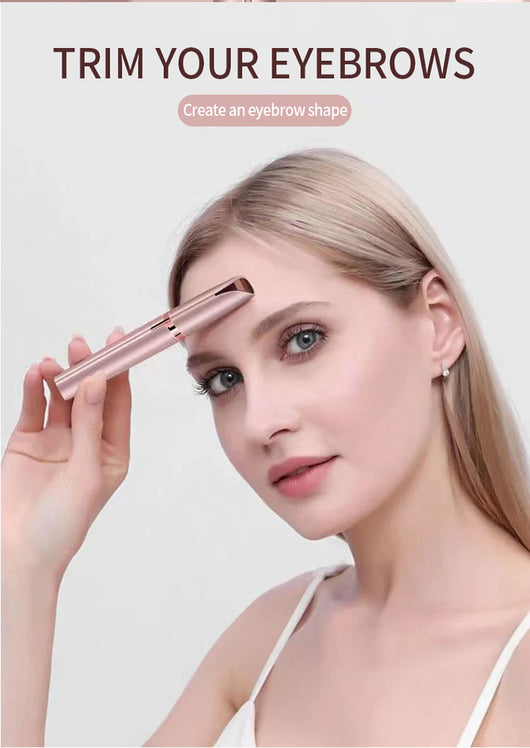 Depiladora Eléctrica 2 en 1 para Cejas y Vello Facial - Recargable USB, Impermeable y Portátil - Image 15
