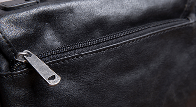Bolso de Cuero Genuino Retro para Hombre - Artesanal - Image 12