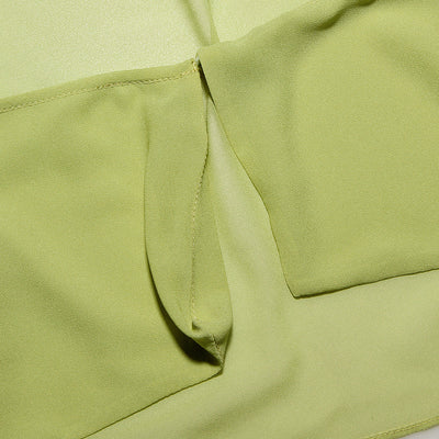 Blusa Cropped de Encaje y Gasa con Cuello Cuadrado y Manga Larga - Image 25