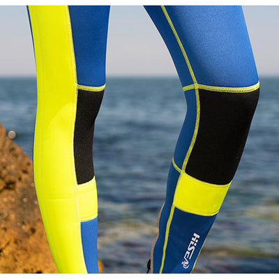 Traje de Baño Integral de 3mm para Mujer - Colores Vibrantes - Image 9