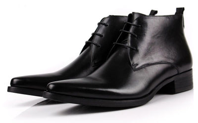 Botas Ejecutivas Altas con Cordones para Hombre - Image 10