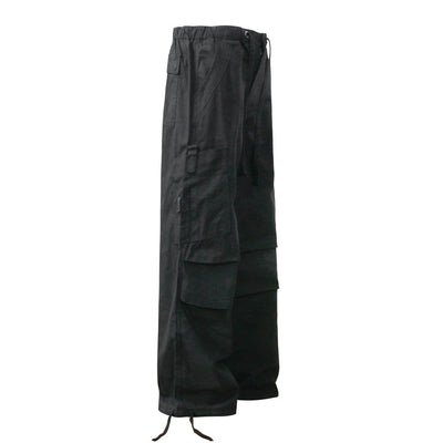 Pantalones Casuales Holgados de Pierna Recta en Colores Sólidos - Image 15
