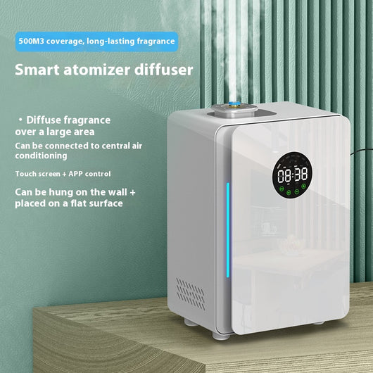 Difusor Aromático Inteligente de Pared con Tecnología Ultrasónica para Aire Acondicionado