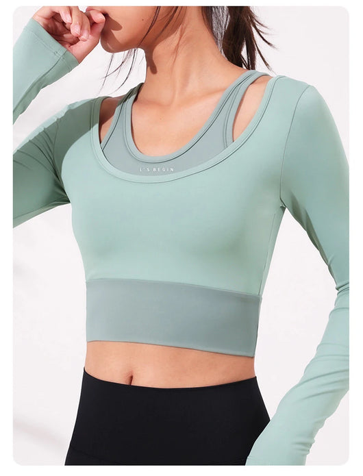 Playera Deportiva de Manga Larga para Mujer - Running - Image 19