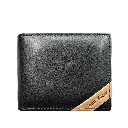 Cartera Corta de Cuero Genuino para Hombre - Image 22