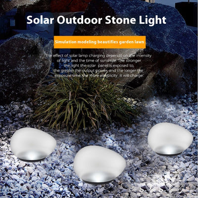 Luz Solar Decorativa de Jardín con Piedras Luminosas para Exteriores - Image 6