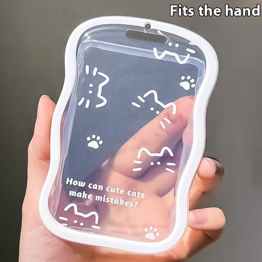 Funda Protectora para Carnet Estudiantil con Diseño Minimalista Gato - Image 7
