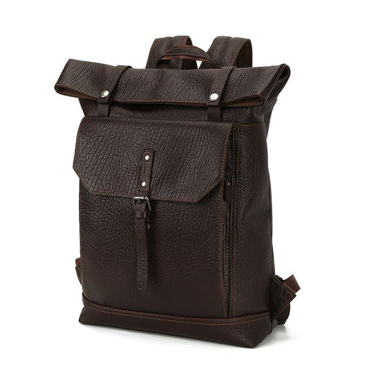 Mochila Bandolera de Cuero para Hombre - Gran Capacidad - Image 9
