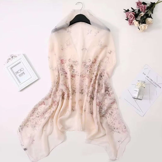 Bufanda de Rosas Yourou en Hilo Elegante para Mujer - Image 13