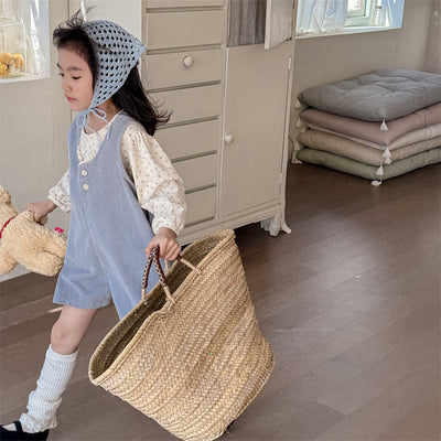 Enterizo de Pana para Niña con Cinco Bolsillos - Primavera - Image 36
